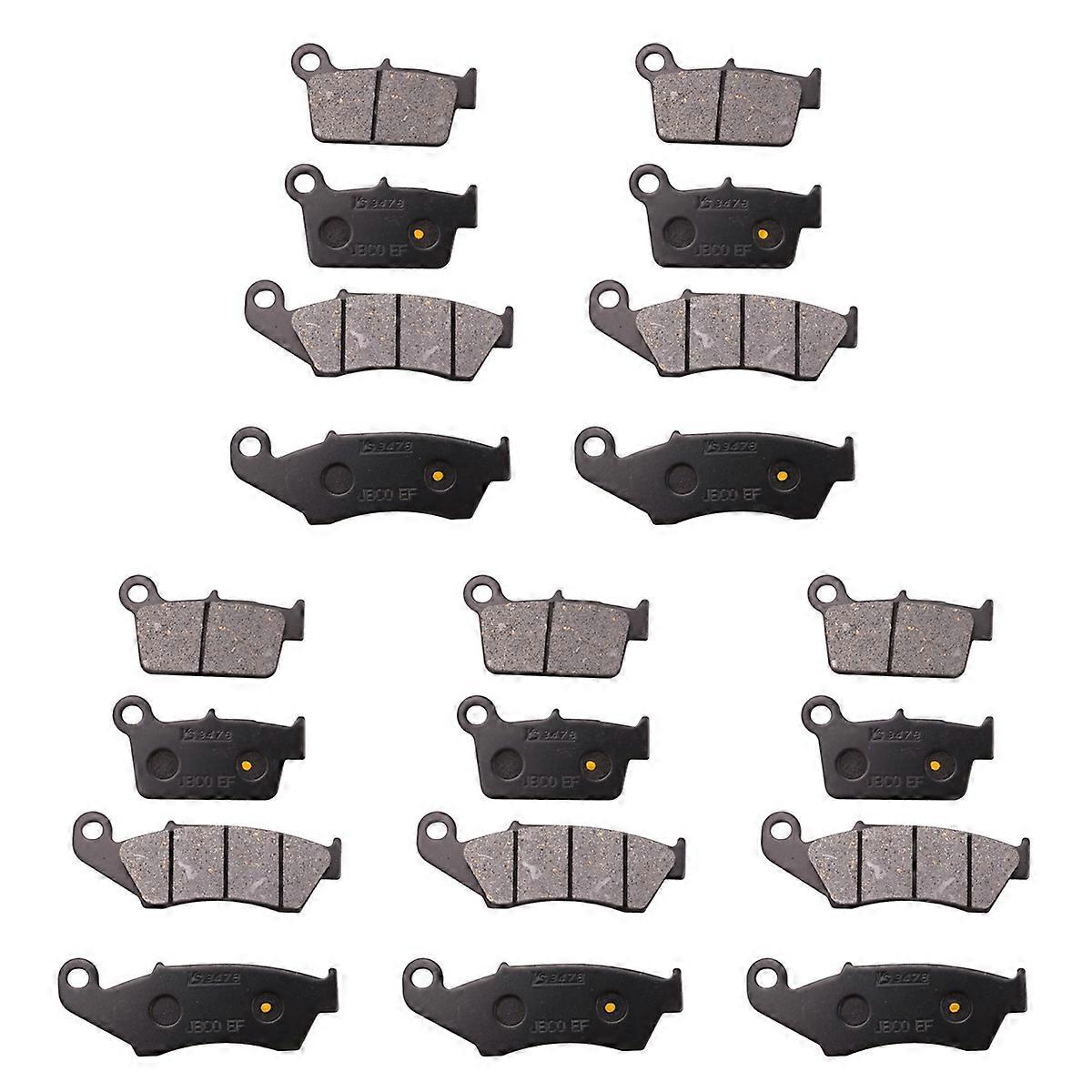 Front and Rear Brake Pads for YZ125 YZ250 YZ450 2003-2007
