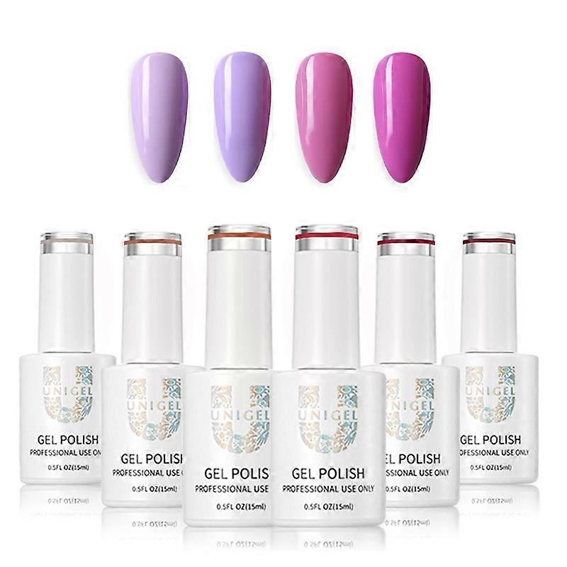 カラーセット02UVジェルネイルポリッシュ-4色10ml