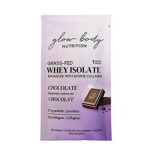 Glow Body Protein Single Chocolate, 30 Grams (24 Count)