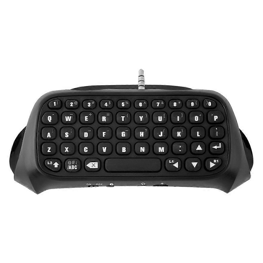 Portable 3.5mm Plug Bluetooth Keyboard Wireless Mini Keyboard for PS4 Controller