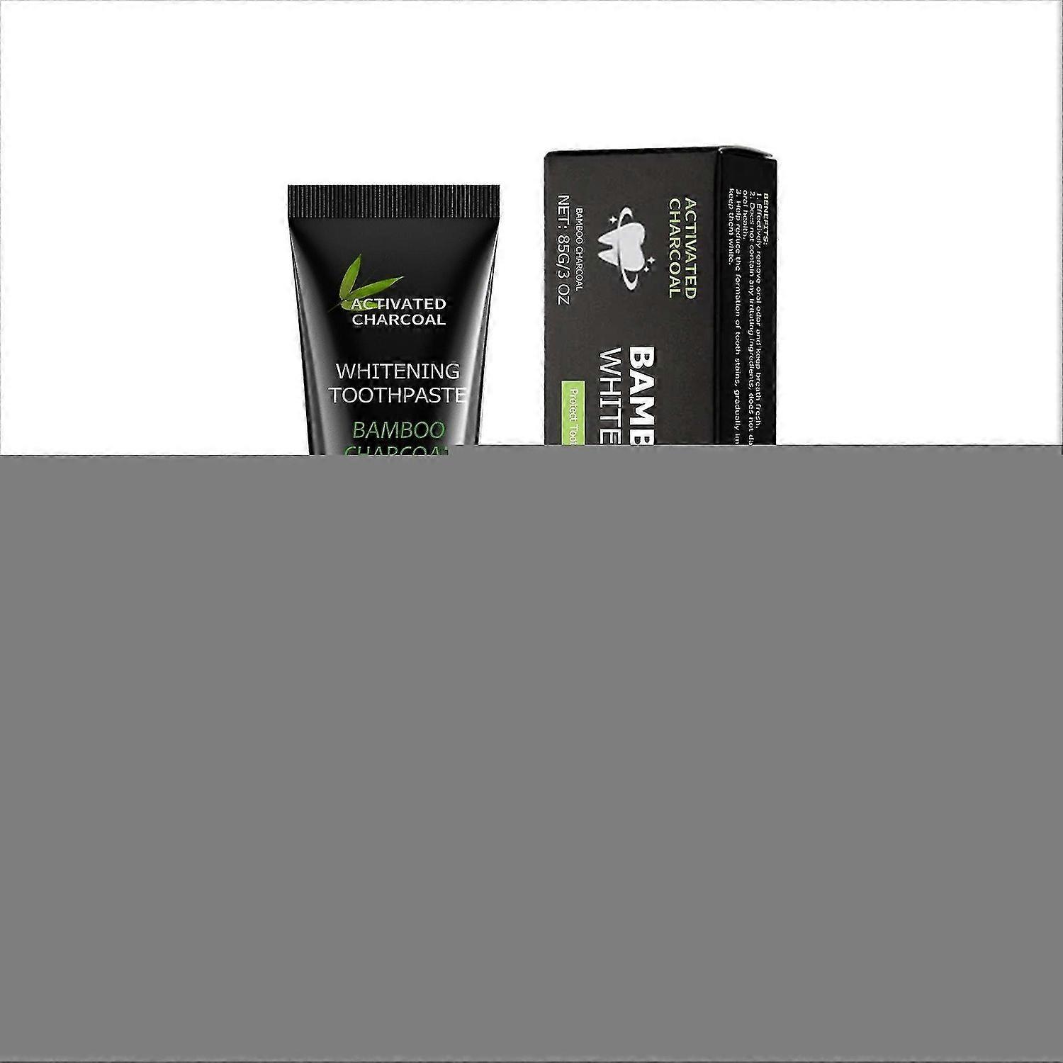Bamboo charcoal toothpaste, effective fresh breath, tooth brightening toothpaste, improve yellow teeth, bamboo charcoal stain removal toothpaste
