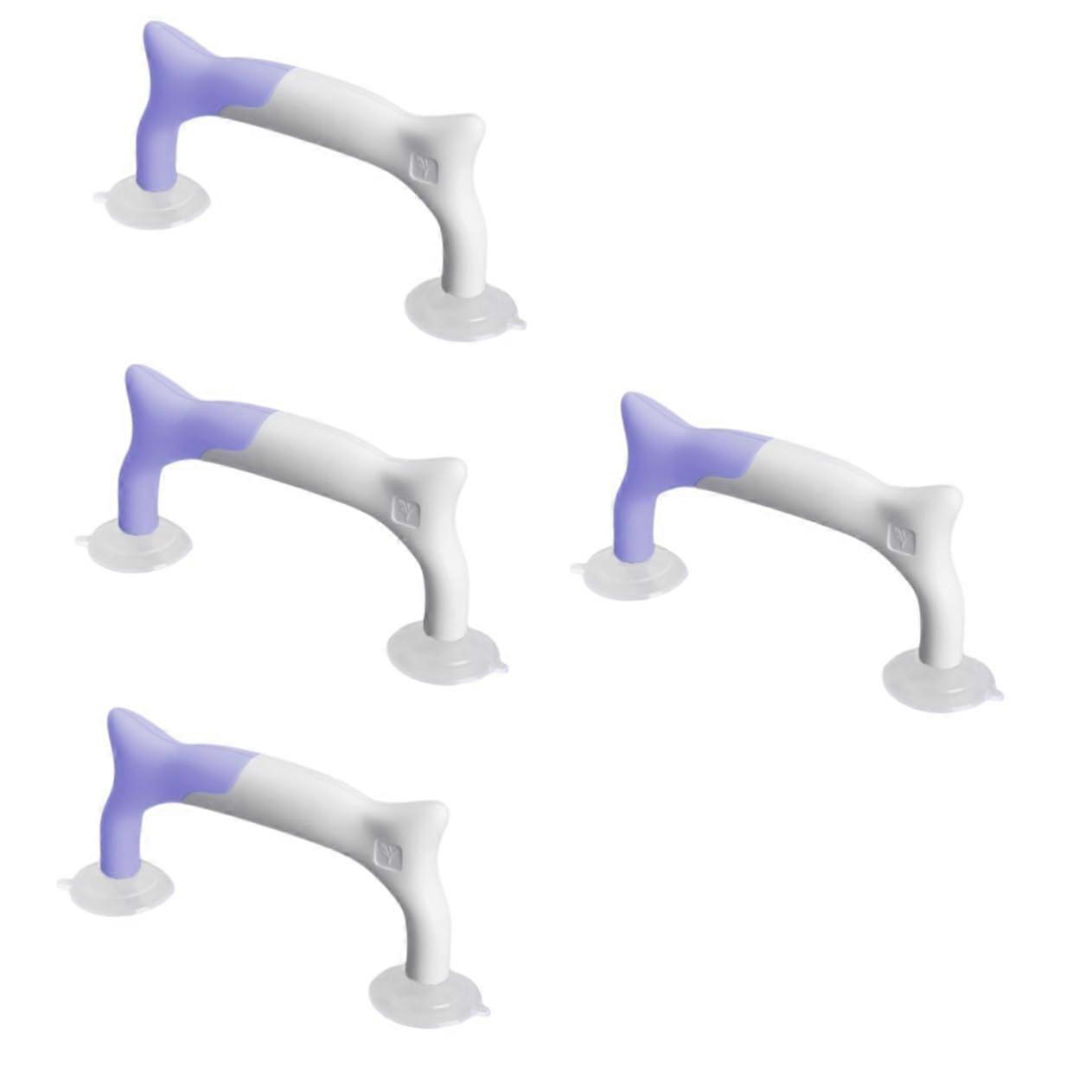 Sewing Ruler Gripper Set of 4 PVC Suction Cup Handles for Quilting Ruler Fixing Devices and Patchwork Projects