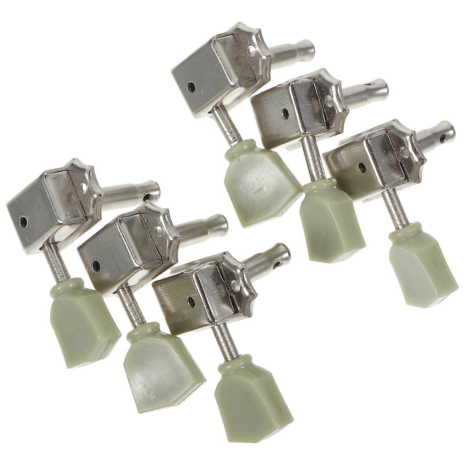 6pcs Durable Metal Guitar Tuning Pegs for Electric Guitars – Lightweight, Accurate Tuning, Easy to Use for Beginners and Enthusiasts