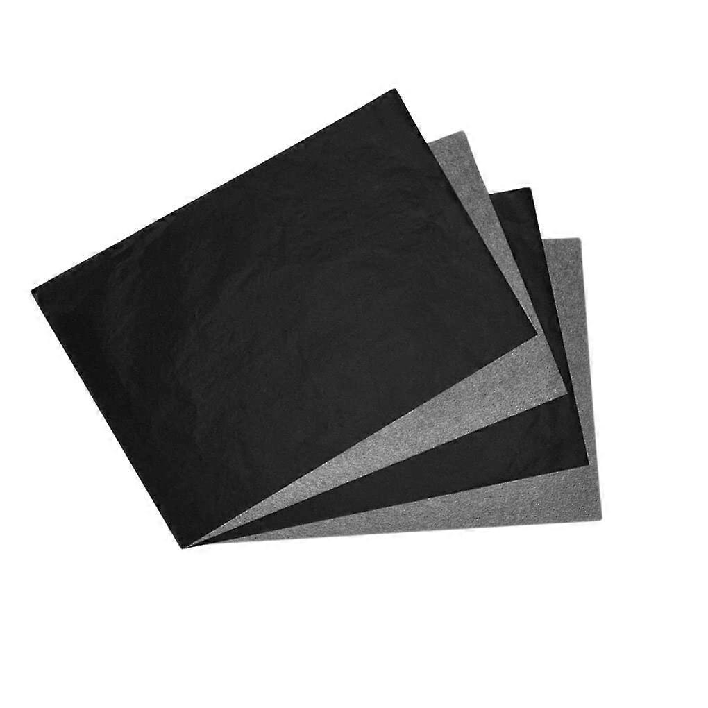 Carbon Paper Transfer Sheets – Pack of 100 Tracing Papers for Wood Art, Copying, Painting, and Stationery Use