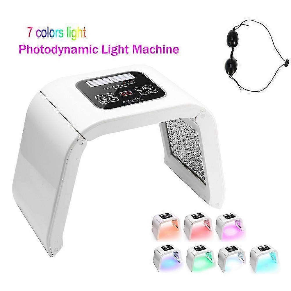 7 Colors PDT LED Light Beauty Photodynamic Lamp Acne Treatment Skin Rejuvenation Machine