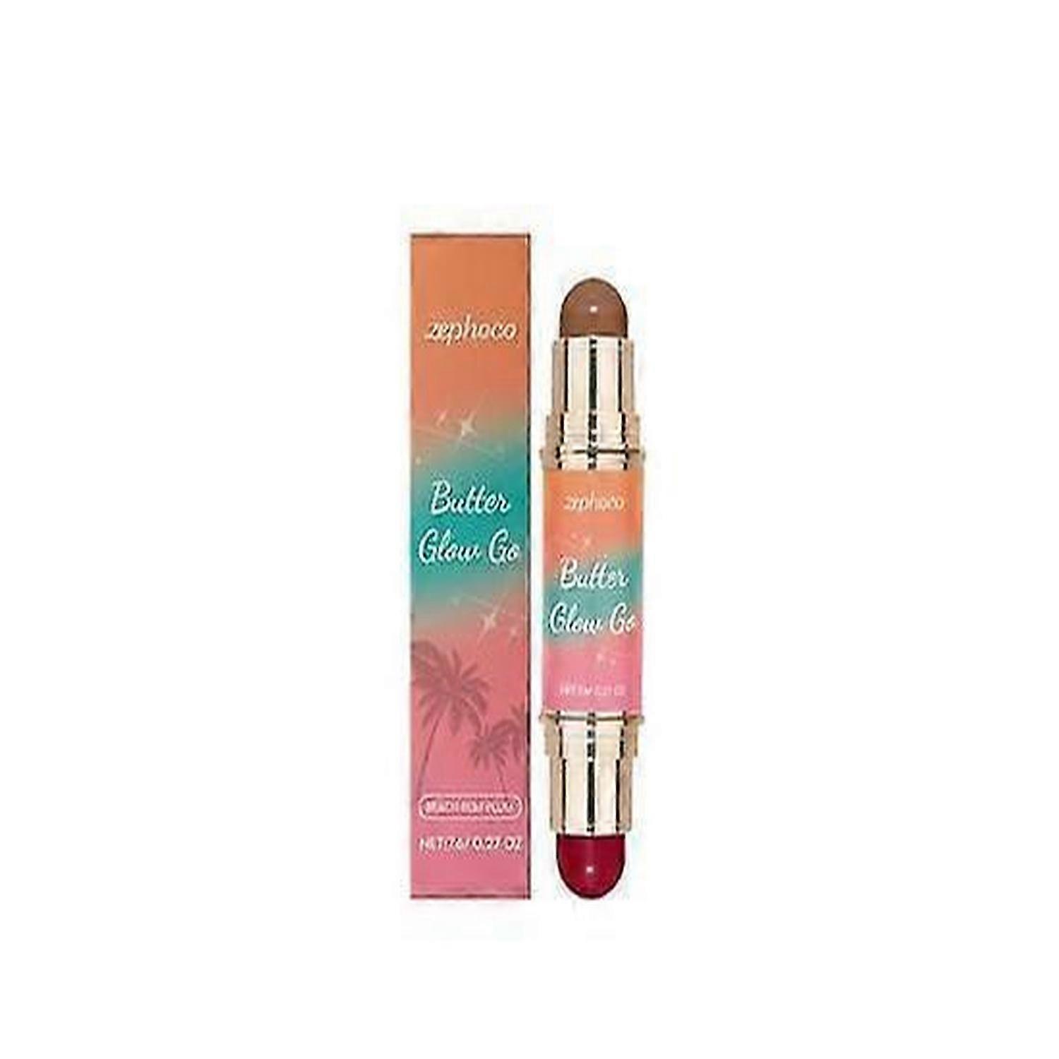 Butter Glow & Go Multiuse Stick, Multi-Use Makeup Bronzer Stick, Ultra-Creamy Radiant Finish Formula with Murumuru Butter, Vegan & Cruelty-Free