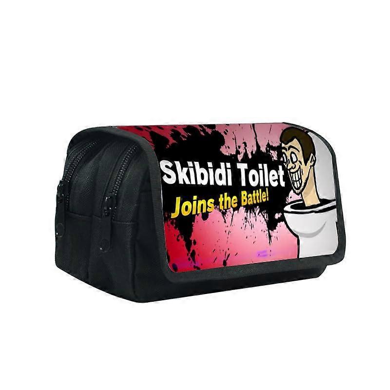 Anime Pencil Case, Modern Design with Large Capacity, Durable Material, for School and Office Use