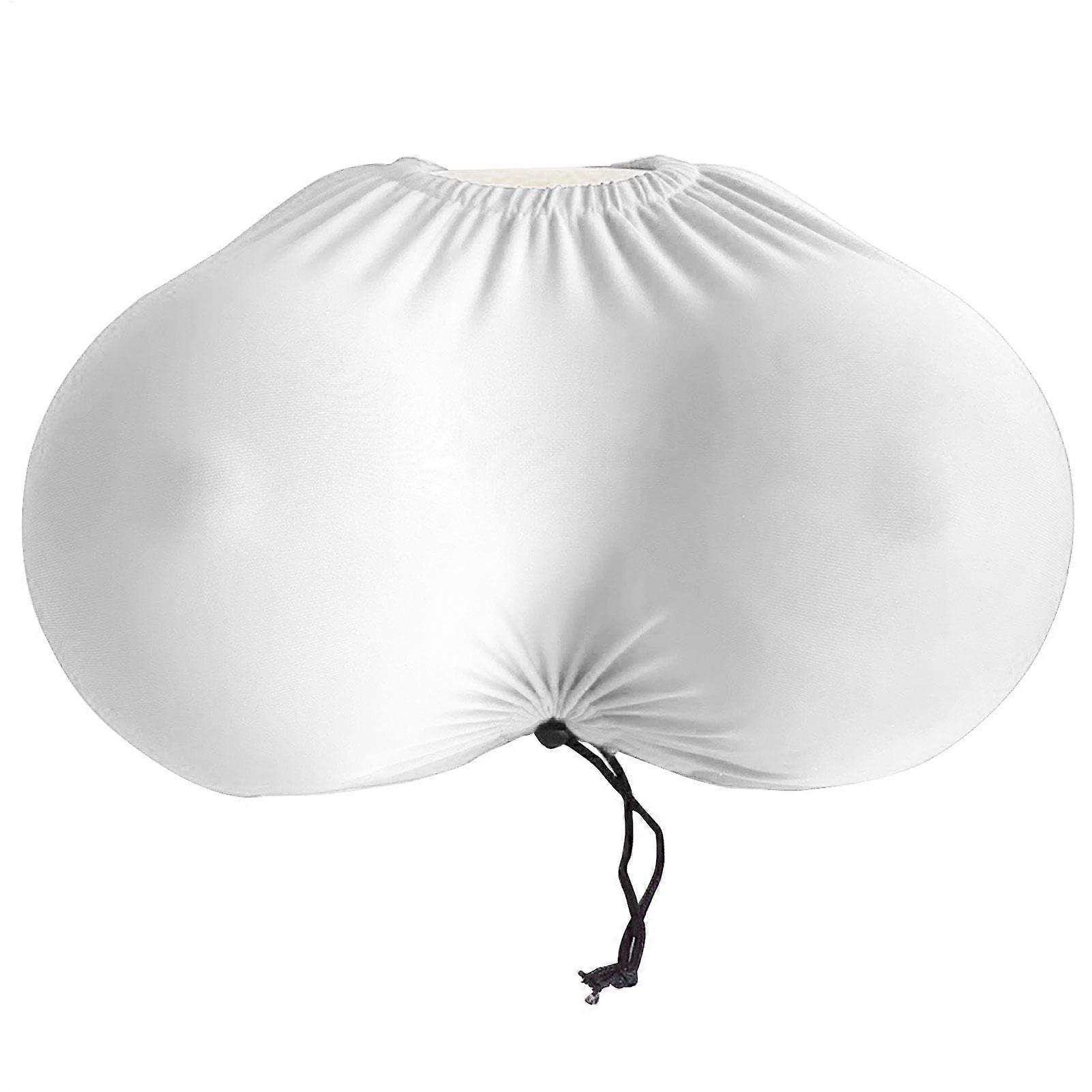 3D Artificial Breast Pillow Latex Breast Shaped Cushion for Sleeping and Hugging, Thick White Boobs Toy Gift for Girlfriend