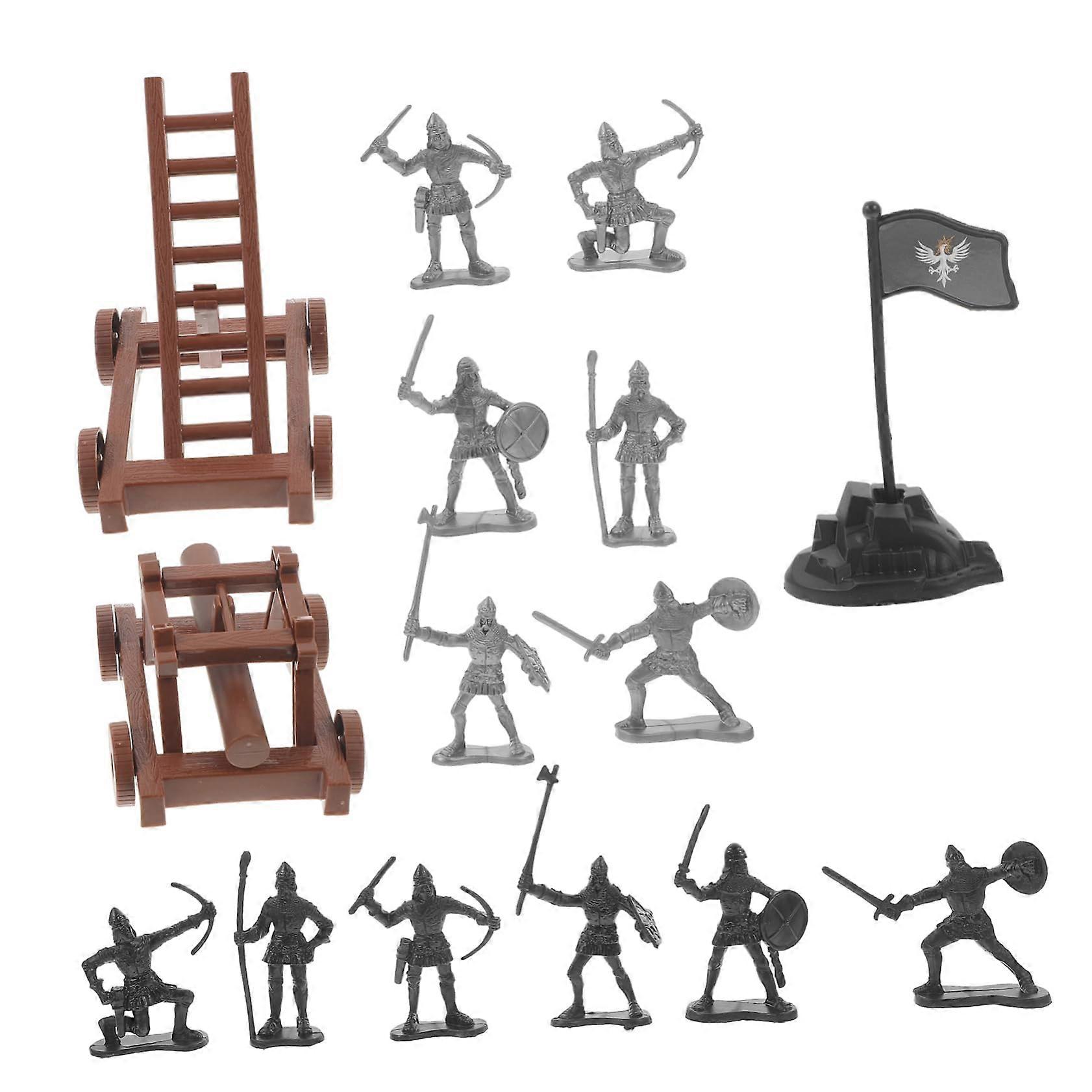 1 Satz Soldatenmodell Miniature Figures For Sand Table, Sandpit Figures, People Models, 19.50 X 19.50 X 6.50 cm