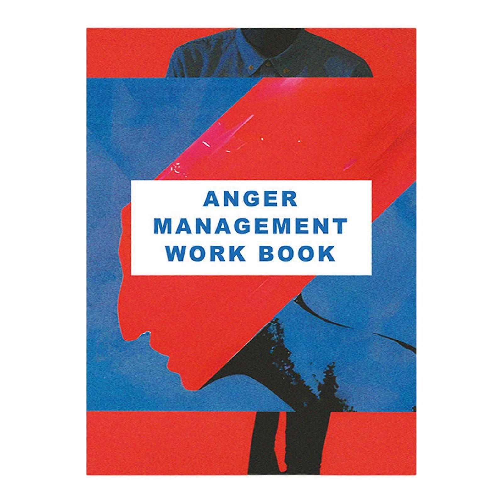 Emotional Wellness Planner, Anger Management Tracker, Workbook for Stress Relief and Improved Communication Skills Ref: 4743