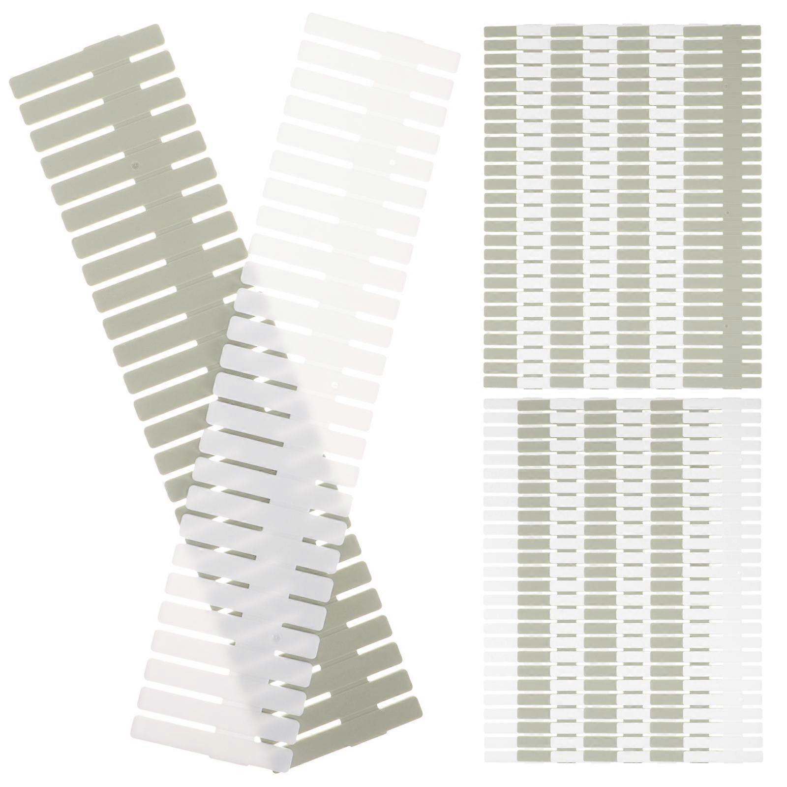 Drawer Dividers Plastic Home Organization Space Saving 16Pcs