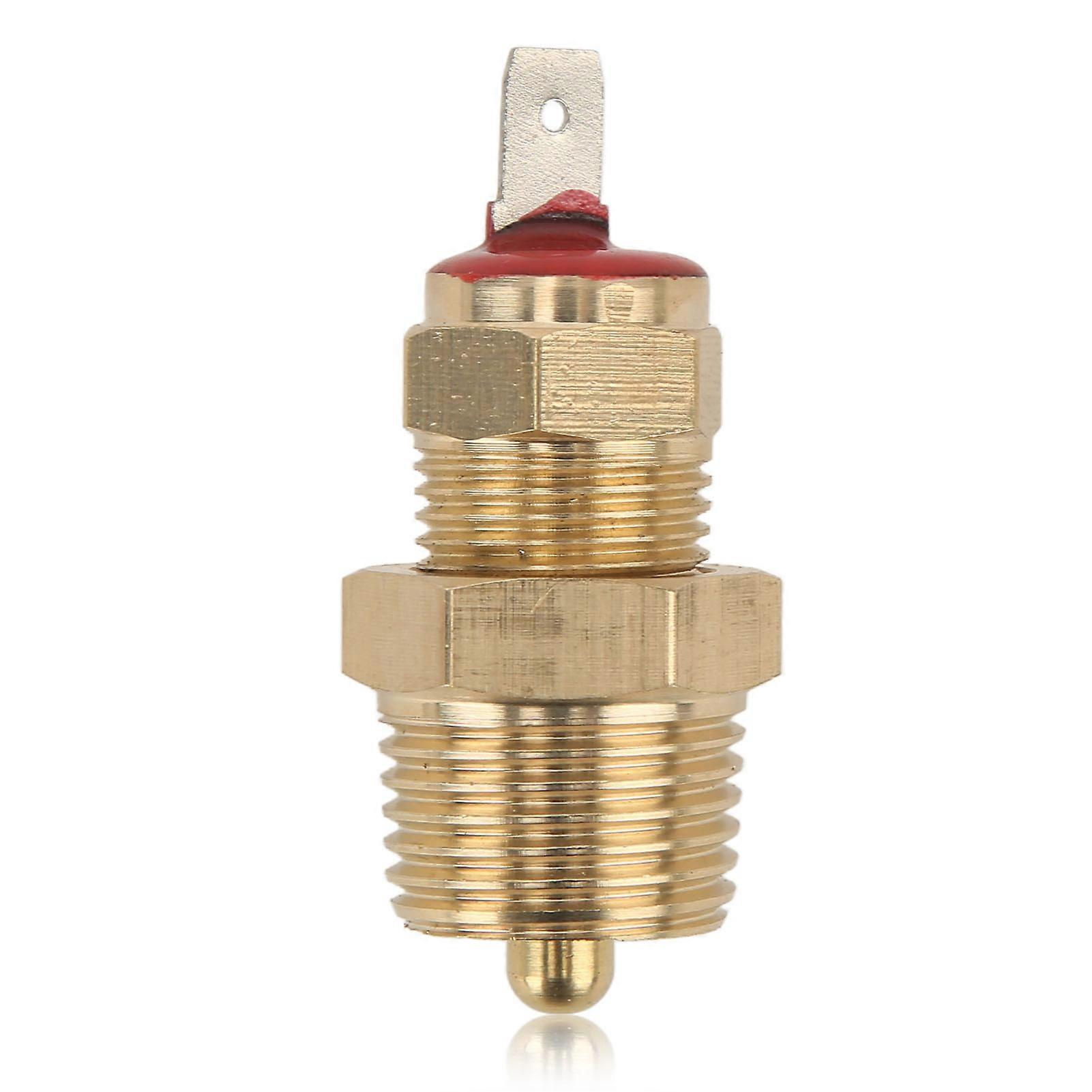 Engine Radiator Cooling Fan Thermostat Temperature Switch 3/8in NPT Thread 185‑ 200°F for 10 12 14 16in Fans