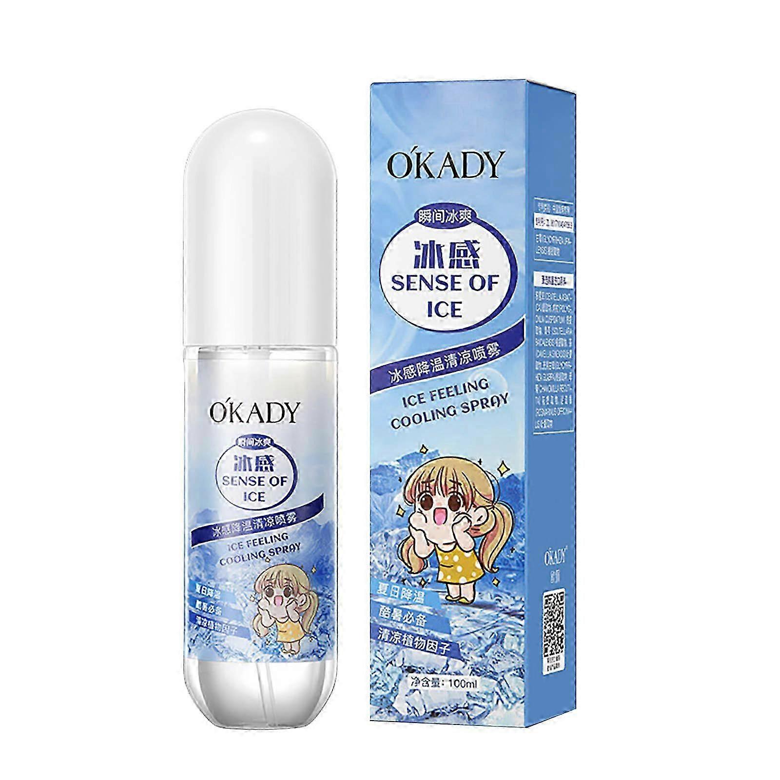 Ice Coolings Spray Moisturizing Moisturizing Mild And Refreshing 100ml