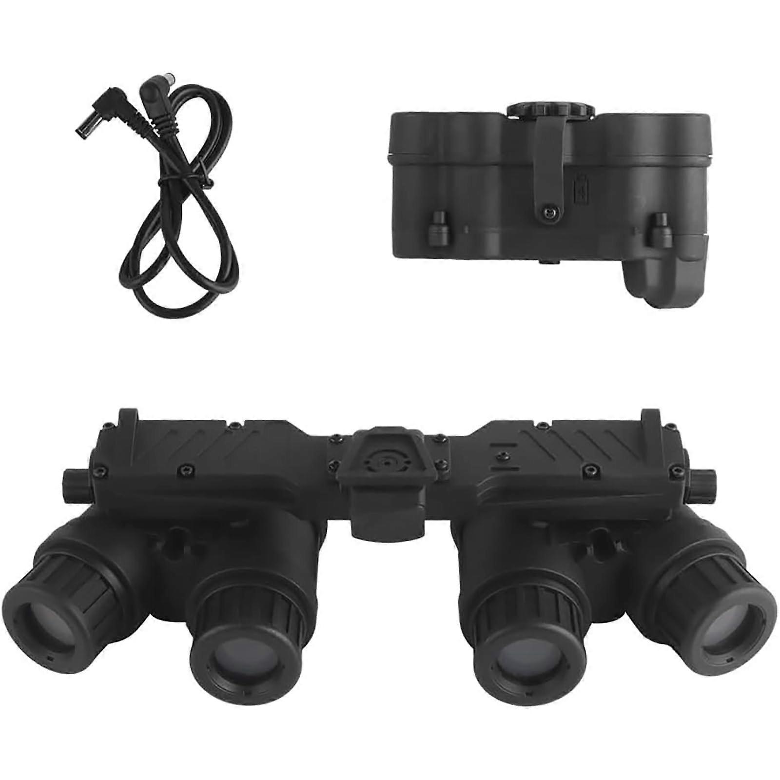 Model Night Vision Goggles for Tactical Hunting Cosplay GPNVG18 Helmet Mount Kit, FourTube Dummy Binoculars NVG Black Ref: 3629