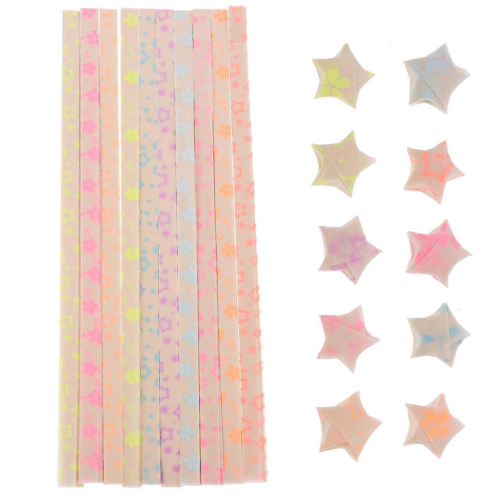 180pcs Bright Color Origami Star Paper Strips for DIY Handmade Stars Decorations – Moderate Thickness, Multi Functional Craft Paper for Creative