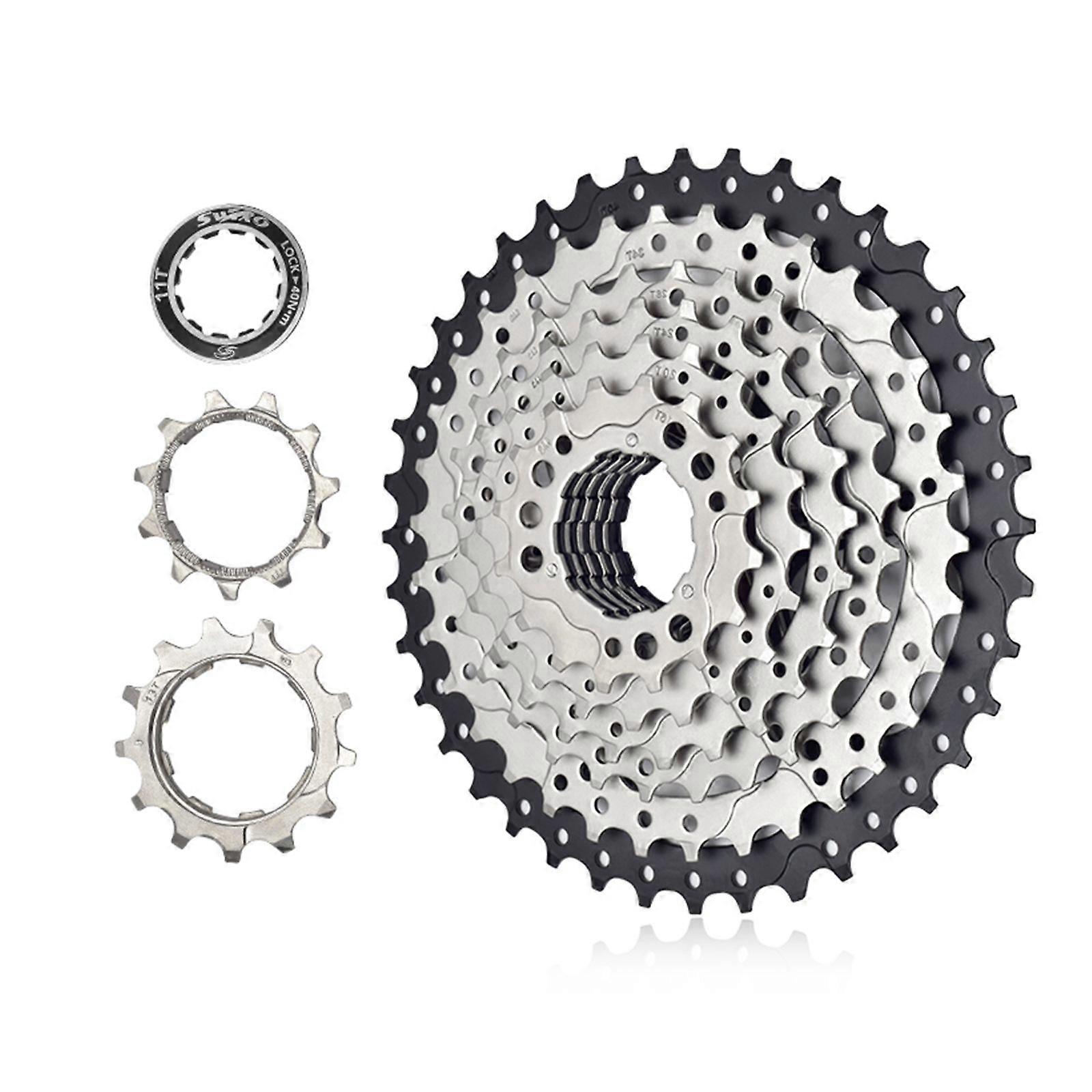 8 Speed 11-40T MTB Bike Cassette Freewheel Bicycle Sprocket Cycle Mountain Bicycle FreewheelYMQX)