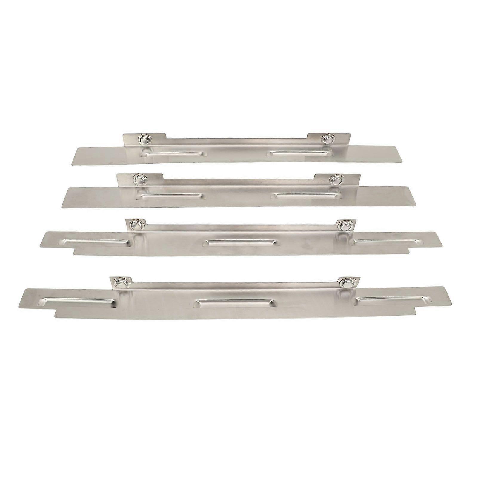 4PCS Stainless Steel Wind Guard for 36in Griddle Stable Combustion Adjustable Oven Wind Guard Shield for Home YMHC
