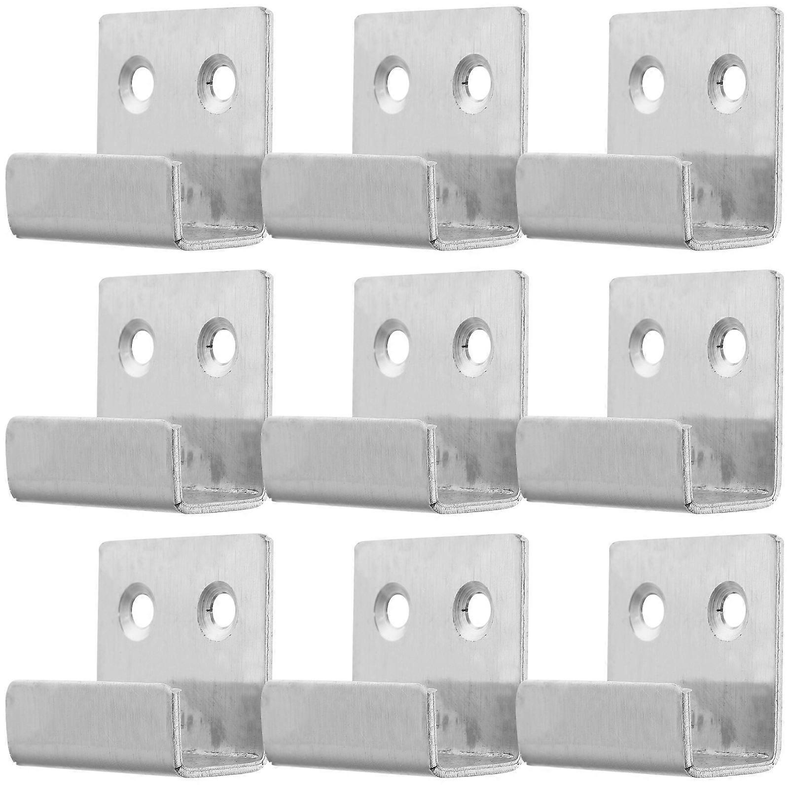 Tile Display Plate Hangers Corrosion Resistant Indoor Use 10Set
