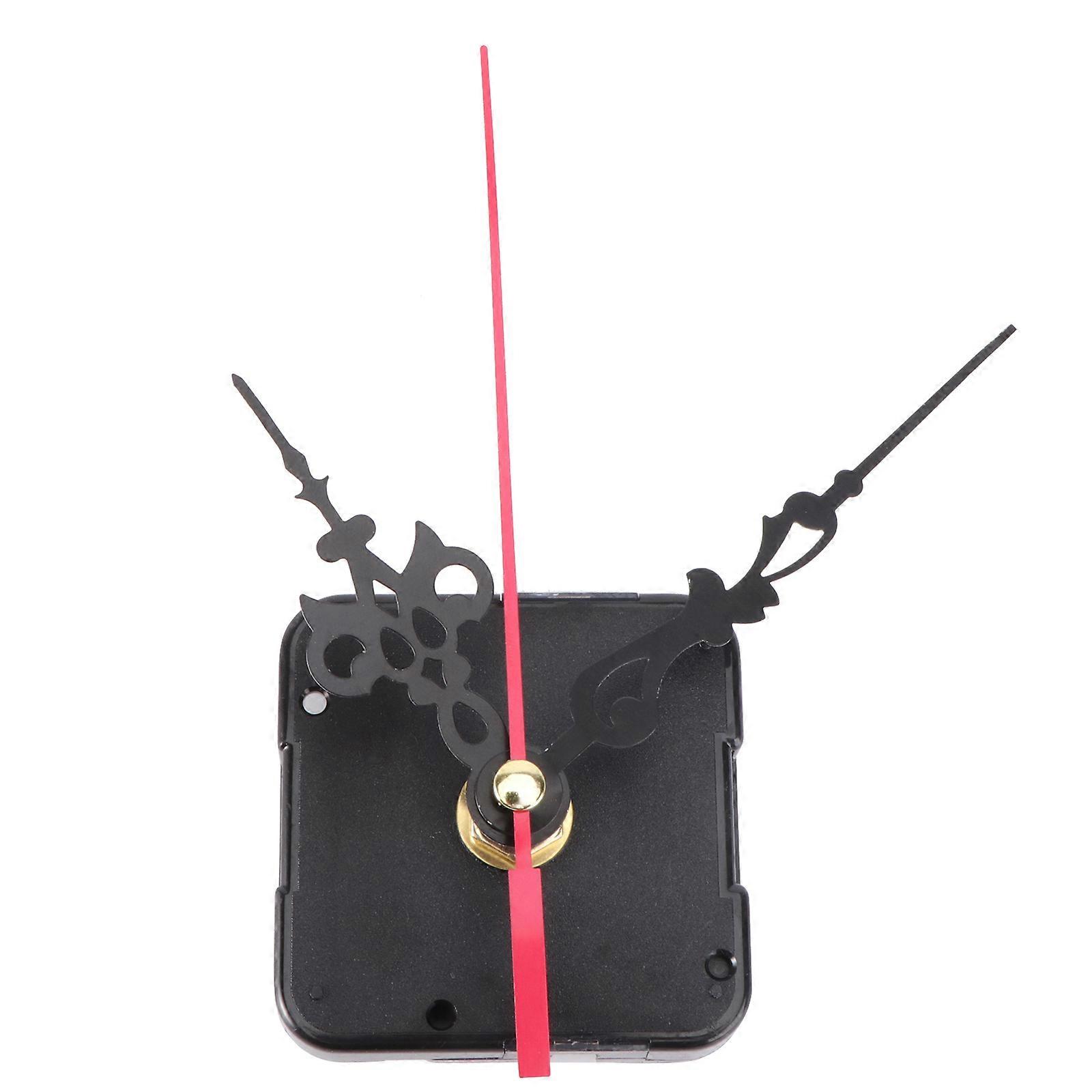 Black Silent Wall Clock Movement Mechanism for Easy Replacement – Durable and Precise Timekeeping Design