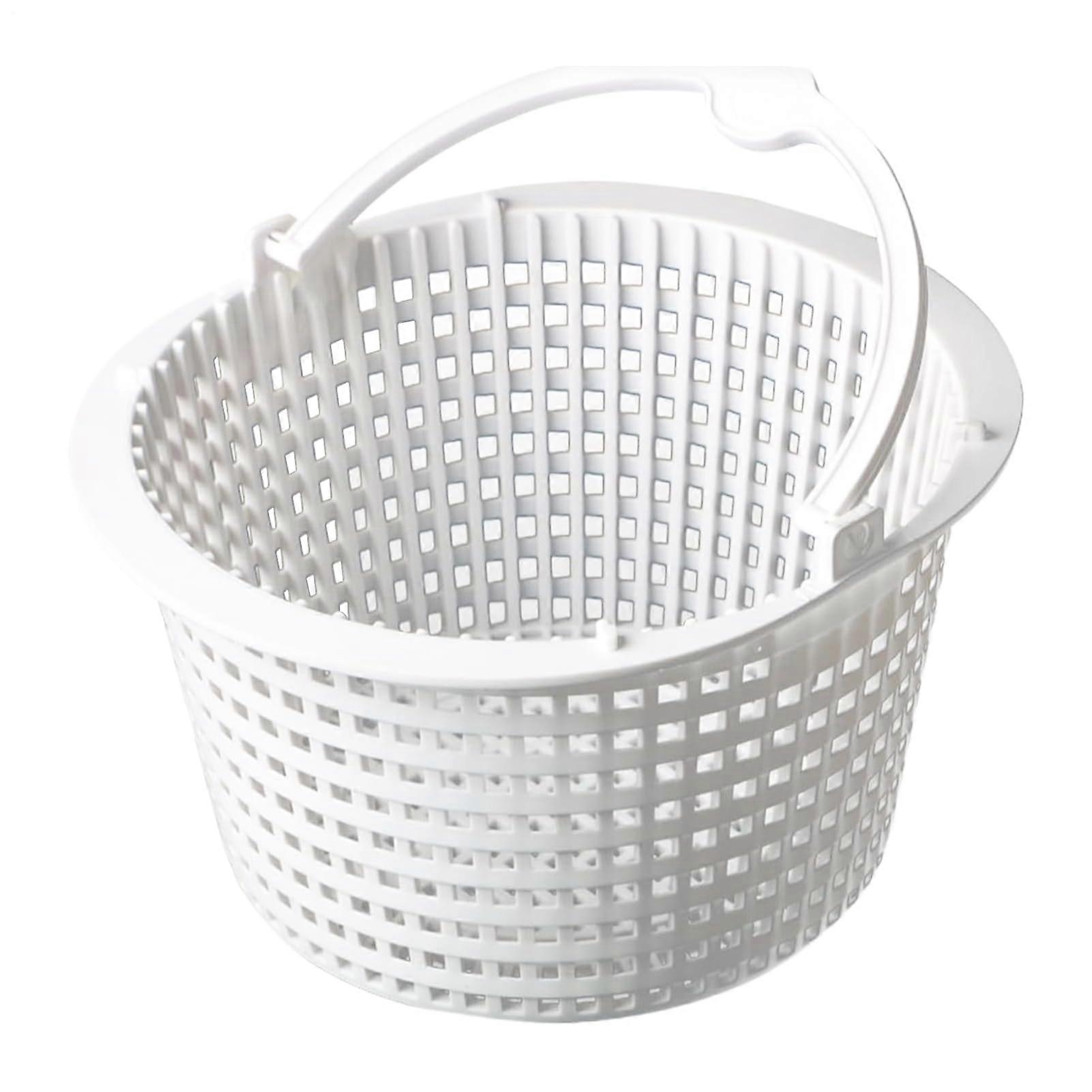 Multifunction Skimmer Filter Basket For Pool Pre-Filter Handle ABS Plastic For Easy Removal Leaves And Debris
