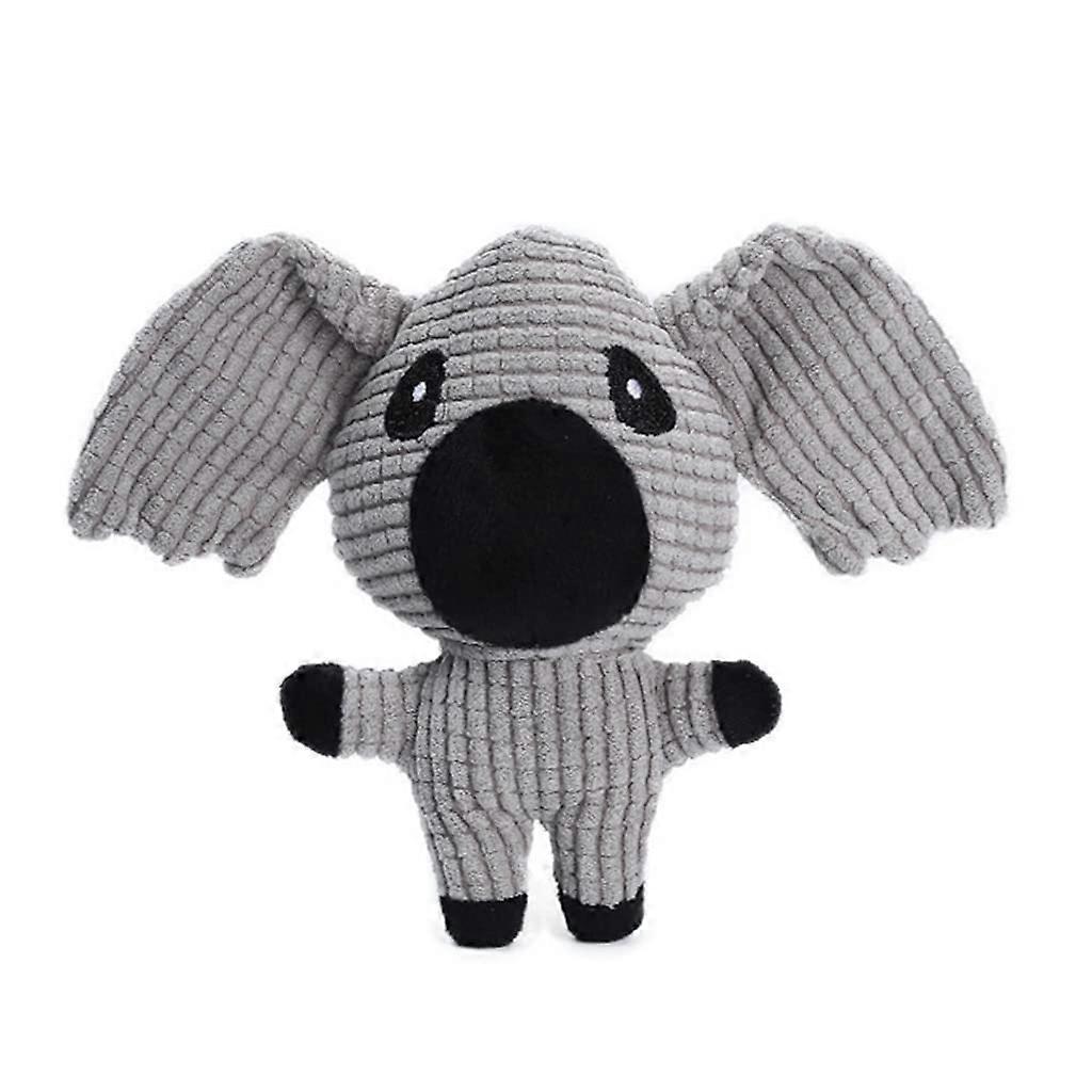 Dog Plush Toy Soft Koala Squeaky Chew-Resistant Stuffed Animal
