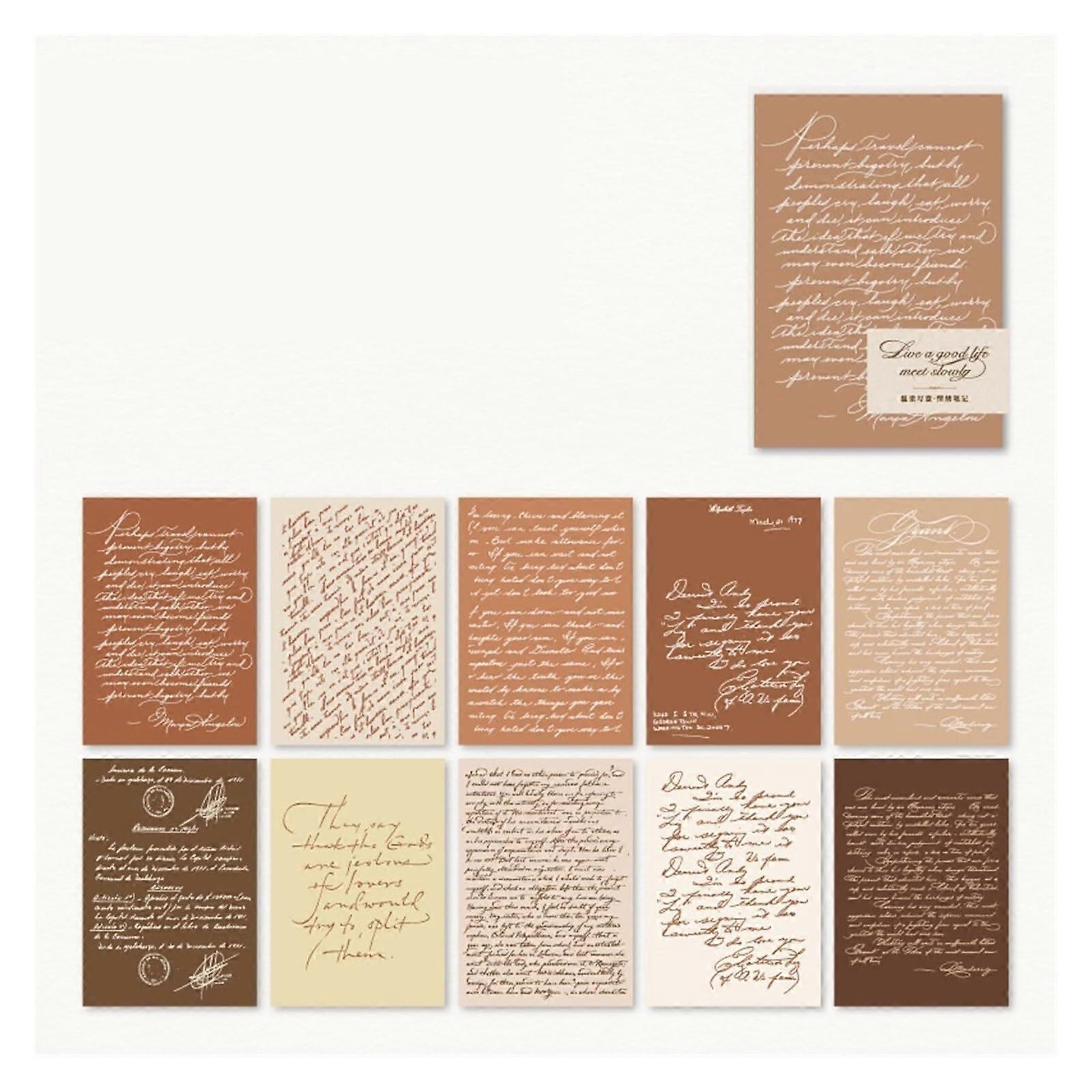 Decorative Scrapbook 30 Sheets DIY Craft Paper, English Manual, Handmade Backgrounds for Card Making, Albums, Planners, Journals