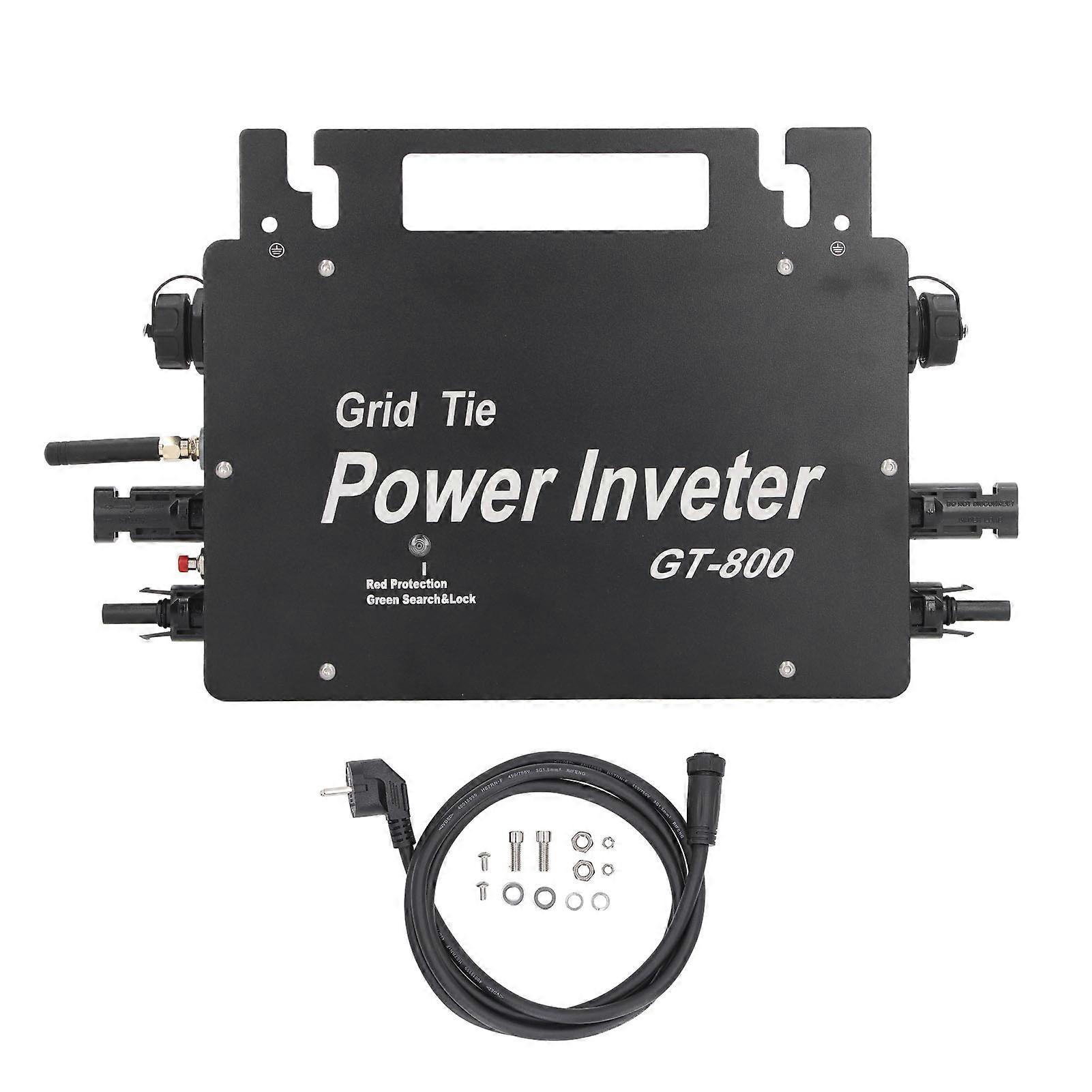 Solar Panel Inverter Single Phase DC to AC Grid Tie Micro Power Inverter WiFi Control