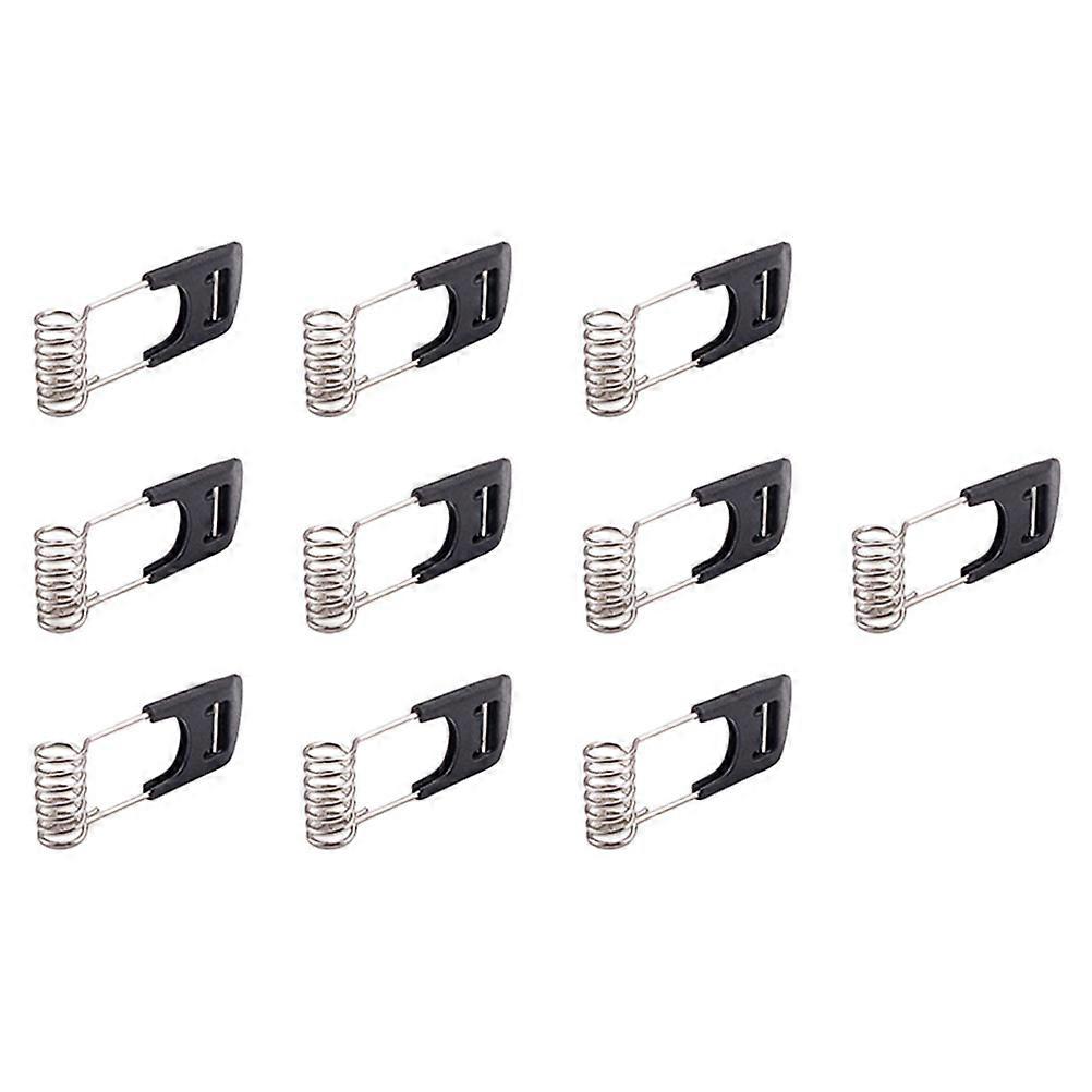 10pcs Spring Clips for Decorative Lights – Easy Install Outdoor String Light Fixing Accessories for Ceiling Lamps, LED and Icicle Lights