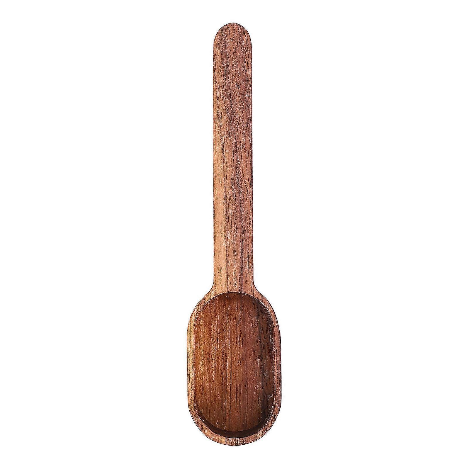 Gram Measuring Spoons Measuring Spoon Cereal Scoop Food Enthusiasts Black Walnut Wood Storage 1Pc