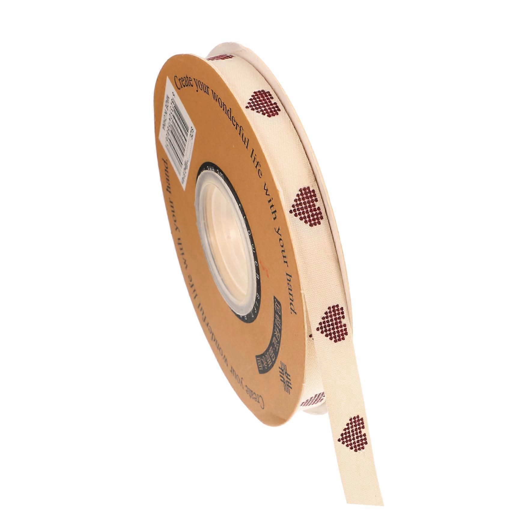 Liebesherz Dekorationsband 1 Roll Valentine Heart Ribbon For DIY Projects And Festive Decorations High Quality Multi Use