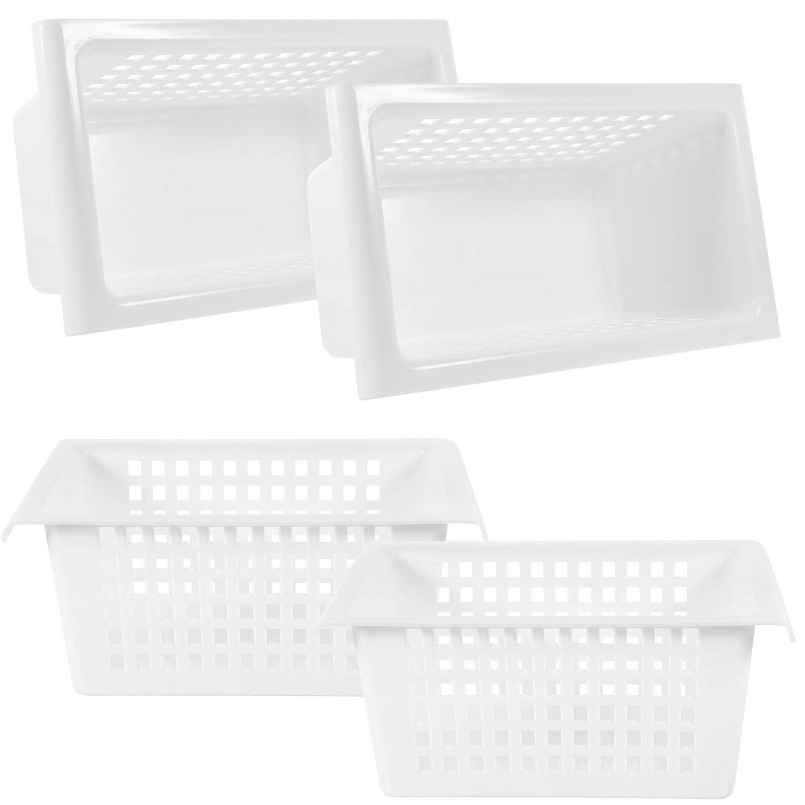 Storage Baskets Kitchen Under Sink Storage Basket for Efficient Use 4Pcs