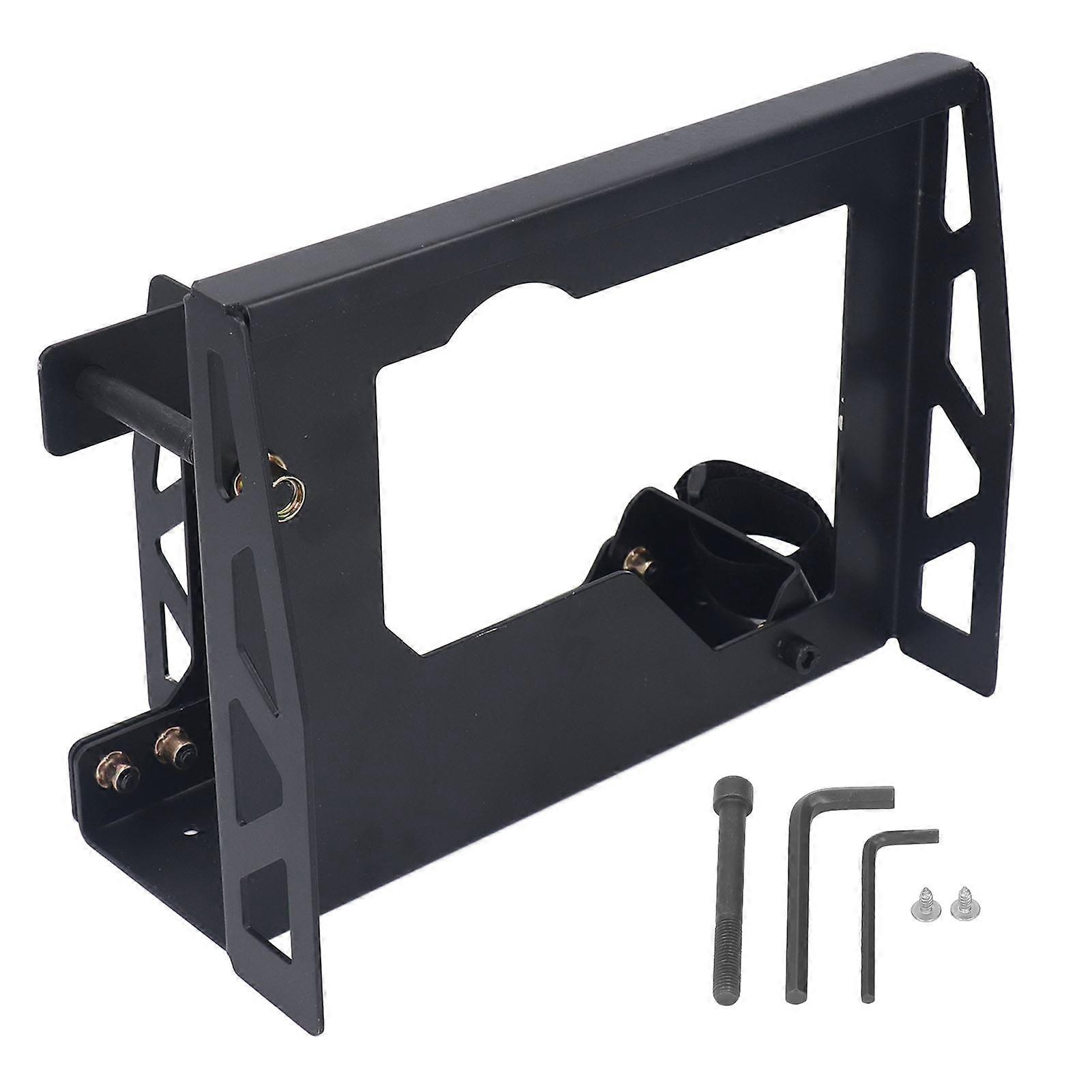Electric Planer Flip Support Shelf Steel Plate Stable Structure Flip Planer Stand for Woodworking DIY