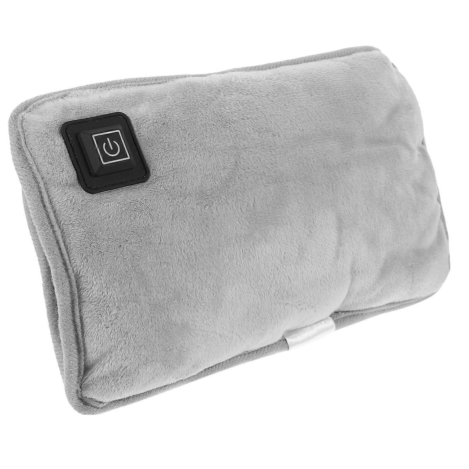 Plush Hand Warmer Grey Warmer for Storage Use and Cold Day Comfort