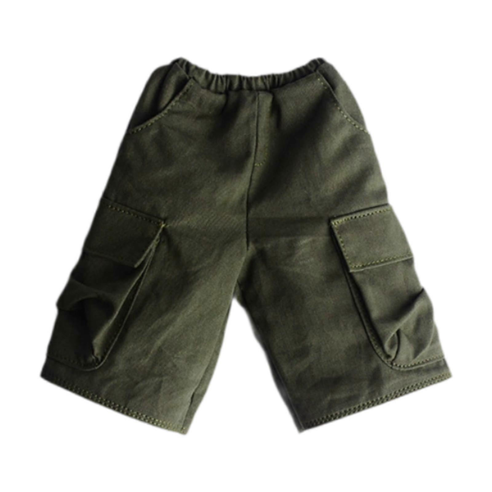 Maßstab 1:6 Männliche Puppe Cargo Shorts Action Figur Kleidung Cosplay Mini Handarbeit