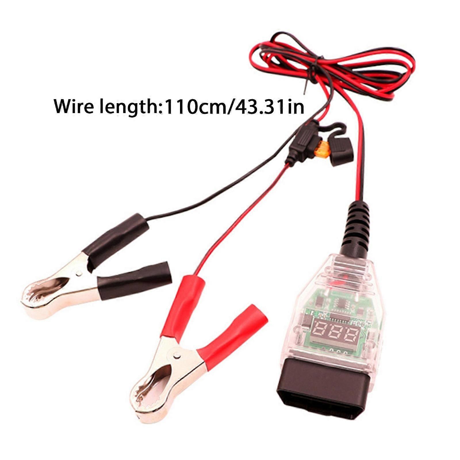 Automotive OBD2 Batteriewechselwerkzeug Auto Notstromversorgung Seilbahn Computer ECU Memory Saver 2