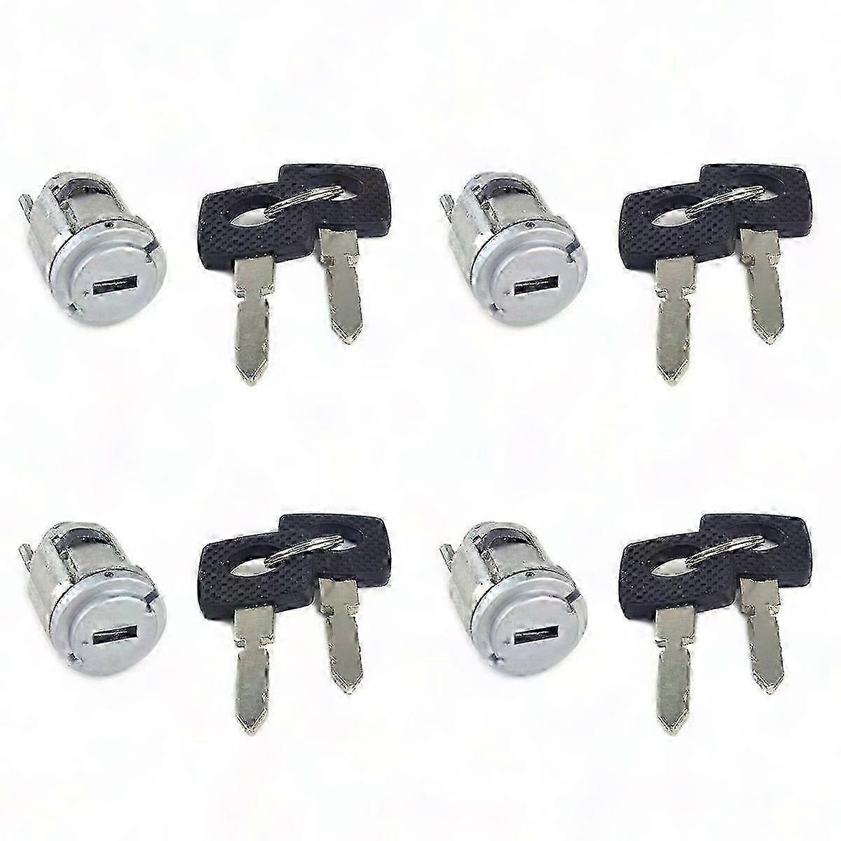 4X Car Ignition Lock Cylinder Switch with Key for W124 C124 W201 190E 260E E3 1264600604 1264600304