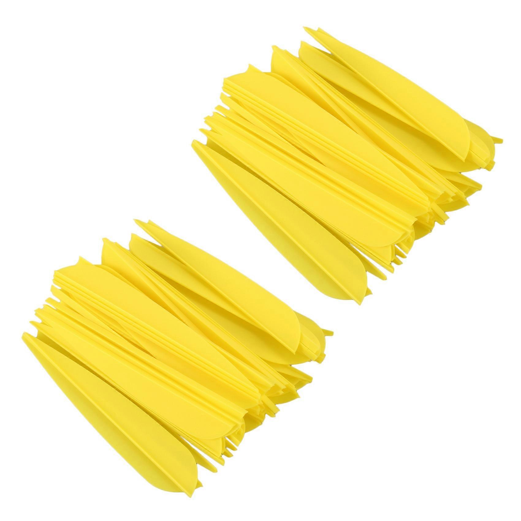 Flechas de 4 Polegadas de Plástico para DIY Flechas de Arco e Flecha Pacote com 50