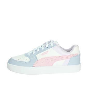 Niedrige Sneaker in Weiß/Glyzinien 394461