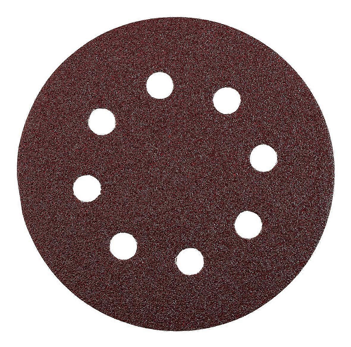 Sanding Disc 125 mm Corundum 60 120 180 Grits Tool-Free Change High-Quality Resin Gluing for Wood Metal Use