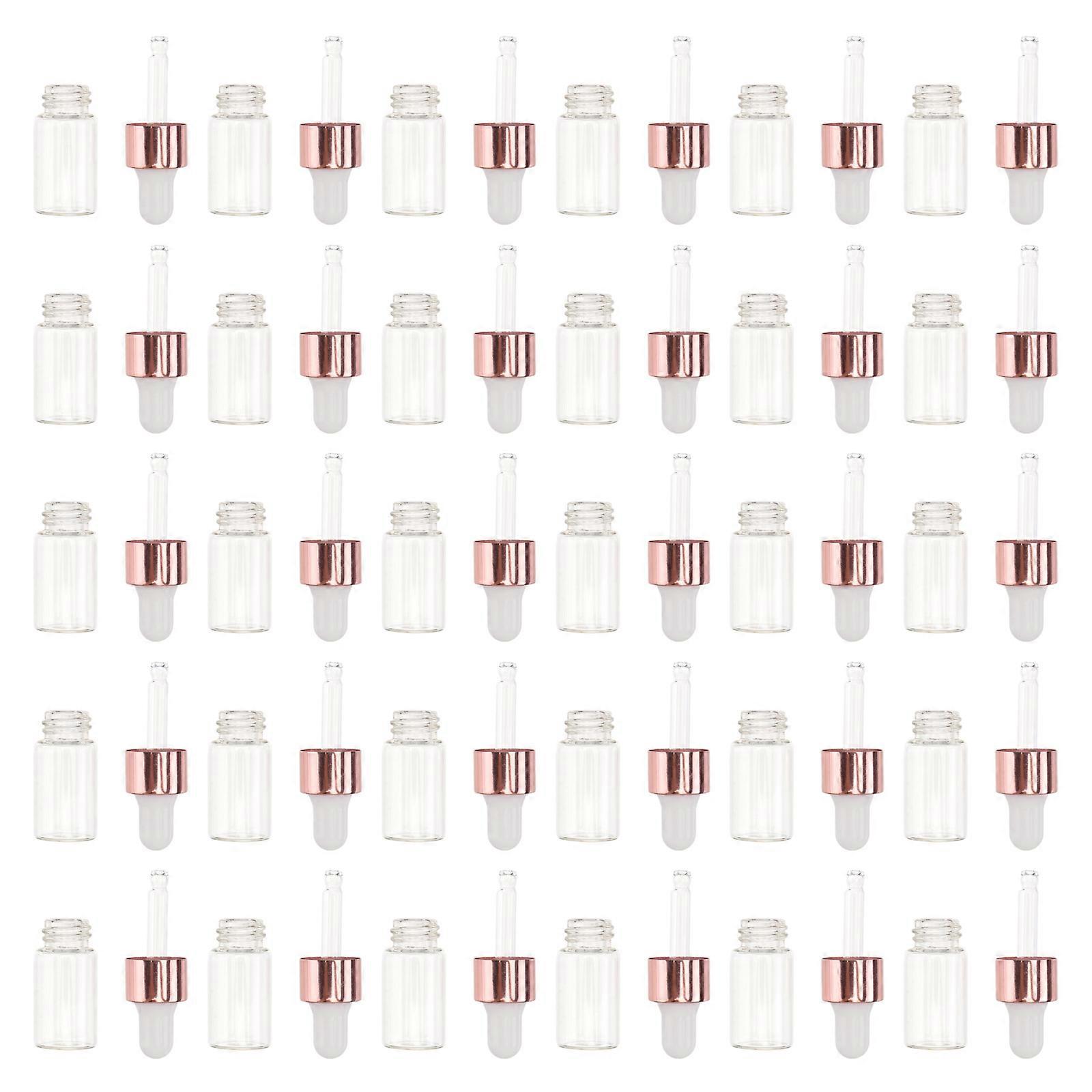 20 Pack Refillable Glass Dropper Bottles for Essential Oils – Leak Proof Vials for Aromatherapy, Travel, and Precise Liquid Mixing