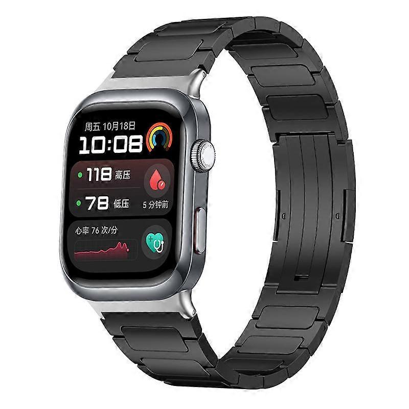 xDfind Correa de reloj de acero inoxidable con hebilla en forma de I para Huawei Watch D2