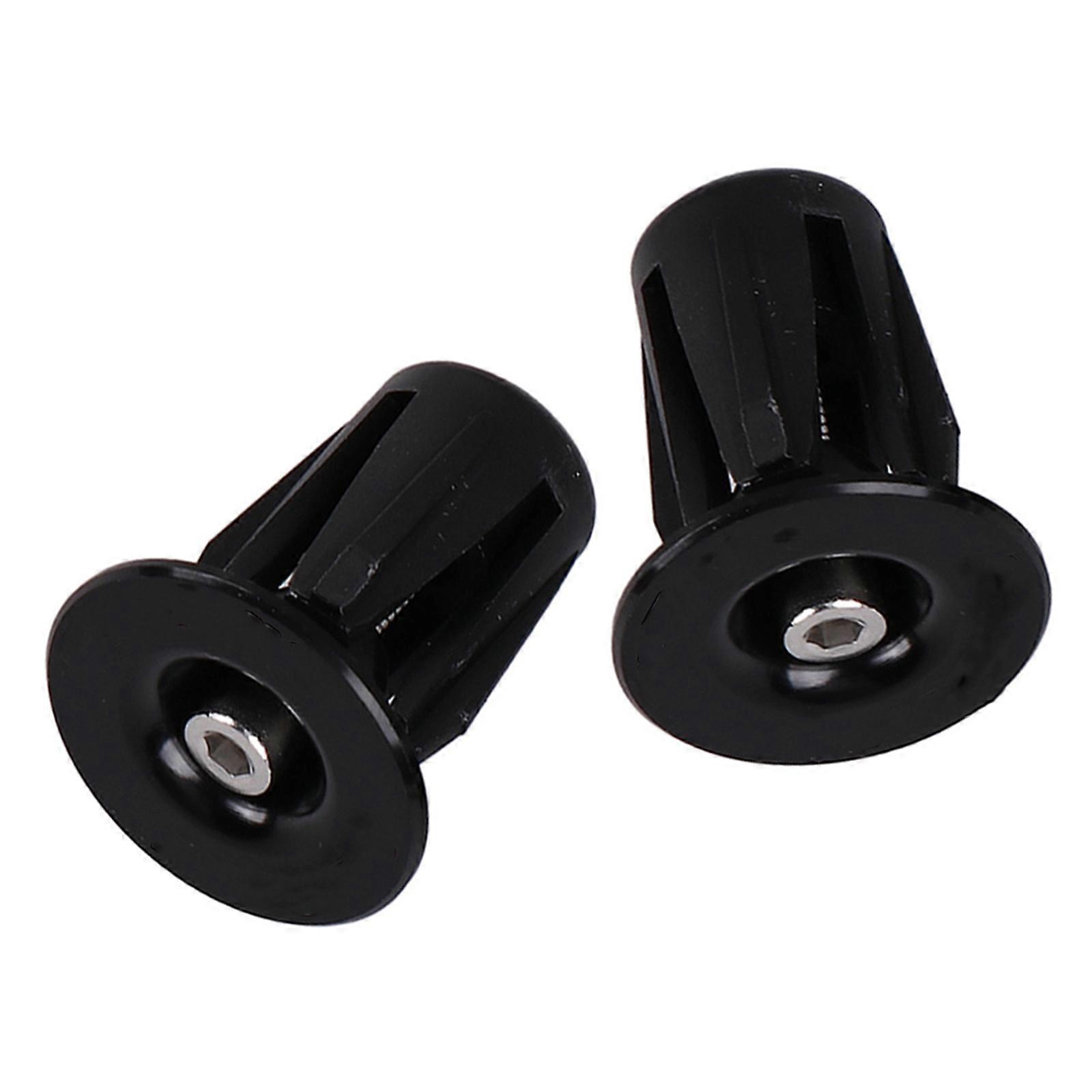 Bike Handlebar Cap End Plugs Suitable For 22~24mm Caliber Adults 1 Pair