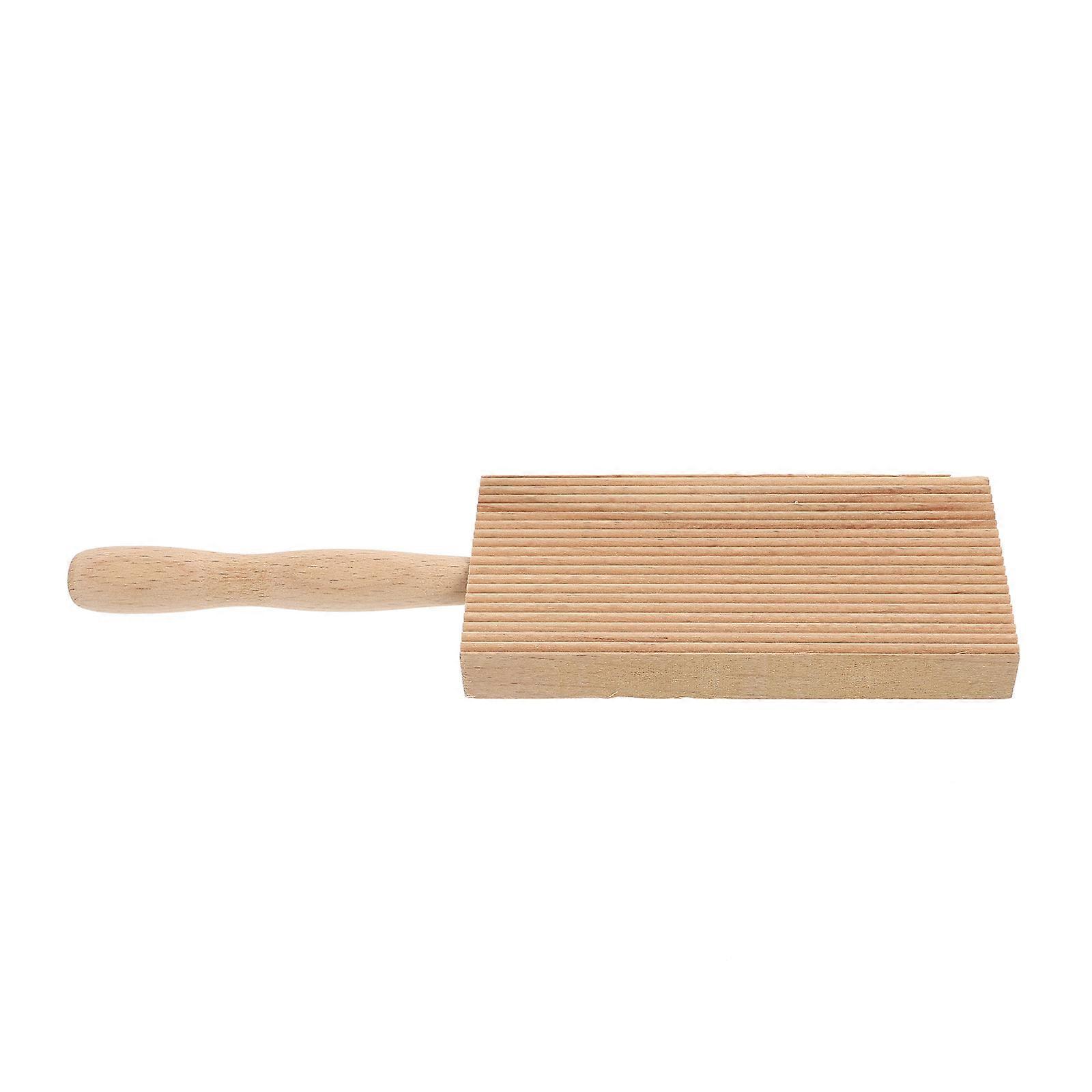 1Pc Wooden Pata Board Nonstick Noodle Butter Mold Home Stripe Design