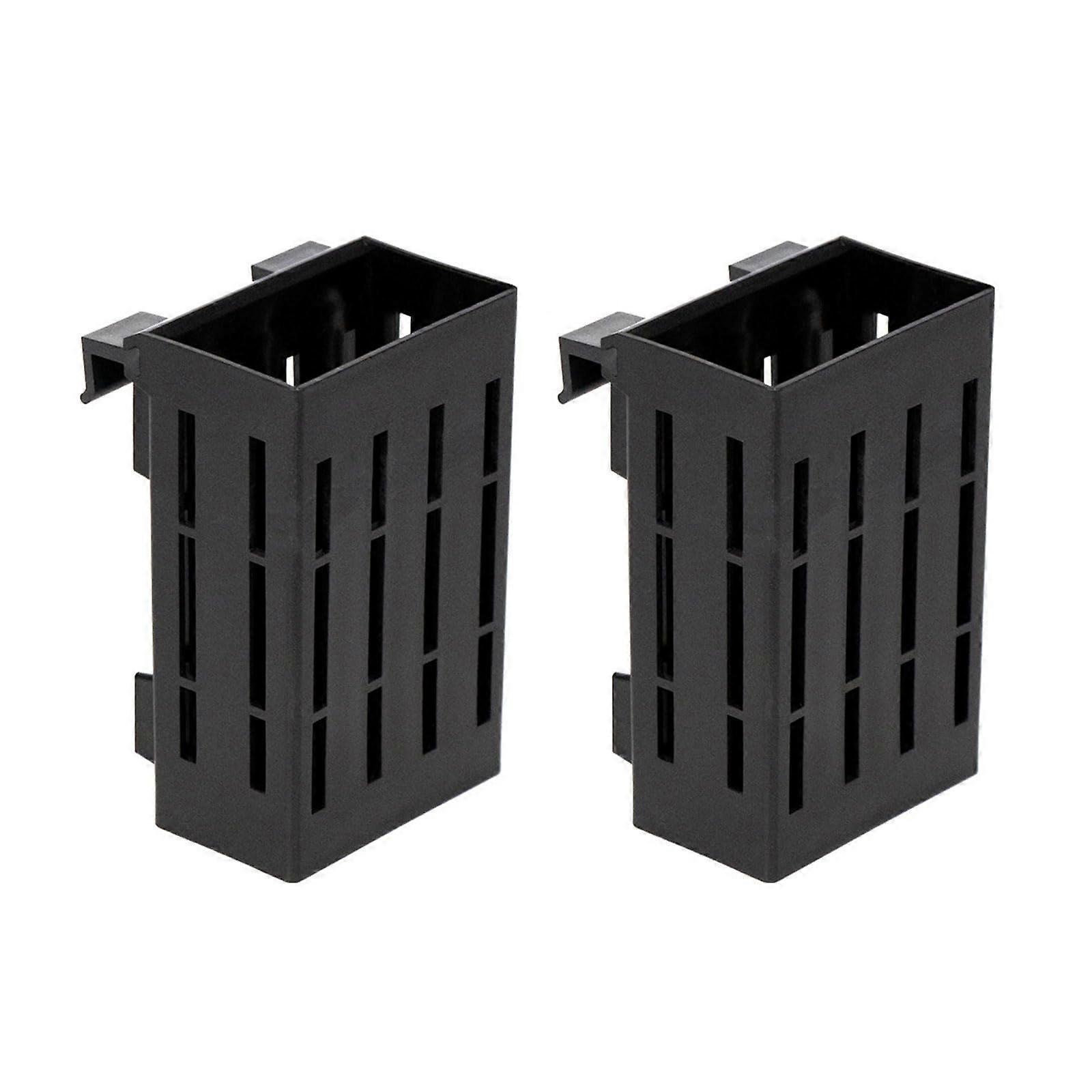 2pcs Aquarium Plant Holders for Fish Tanks, Hydroponic Planter Pots, Compatible with Various Aquarium Sizes and Styles