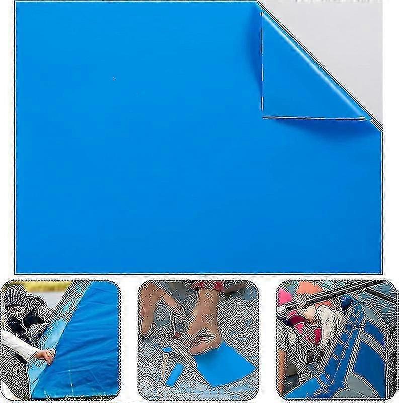 Vinyl Pool Liner Patch Repair Patch for Swimming Pools - Set of 10
