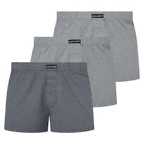 Lyle & Scott Mens Woven Boxer Shorts (Pack of 3)