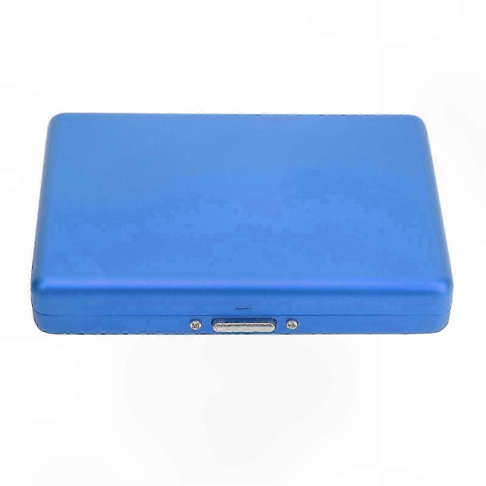 Durable Metal Cigarette Case with Wallet Function for Men and Women