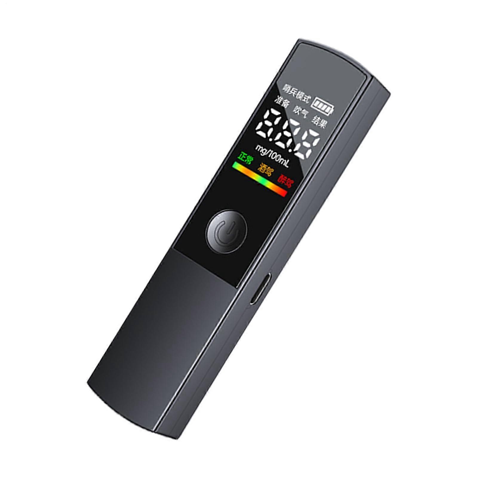 Breathalyzer for Breathing, Precise Portable Reusable Alcohol Meter for Car and Home