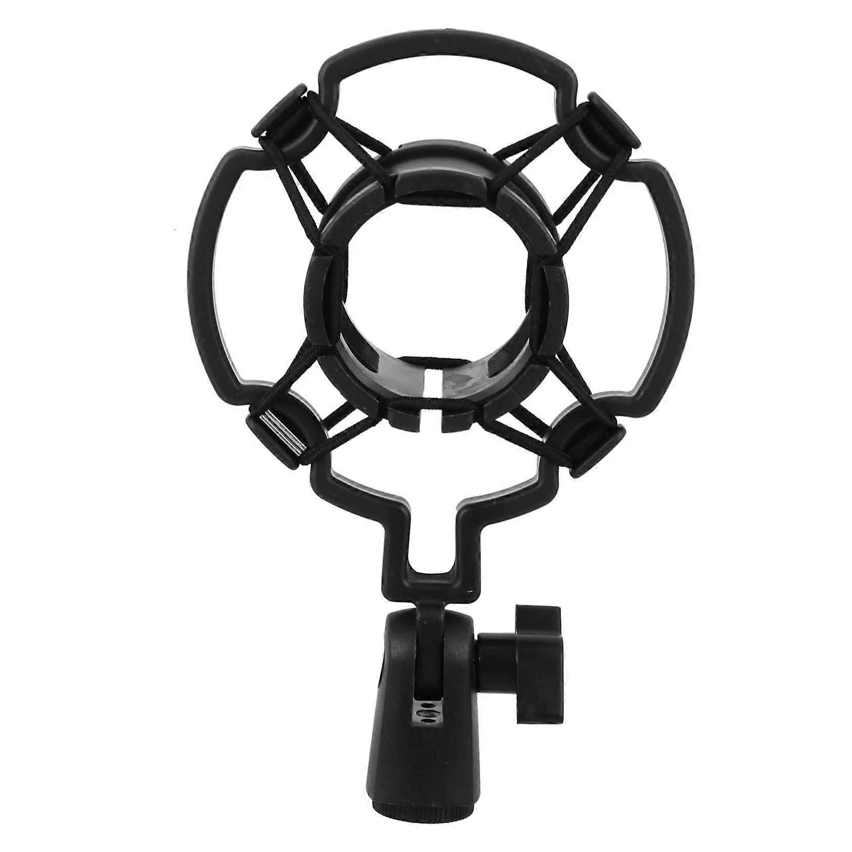 Microphone Holder Shockproof Vibration Mount, Sturdy Plastic Microphone Stand for Optimal Sound Recording