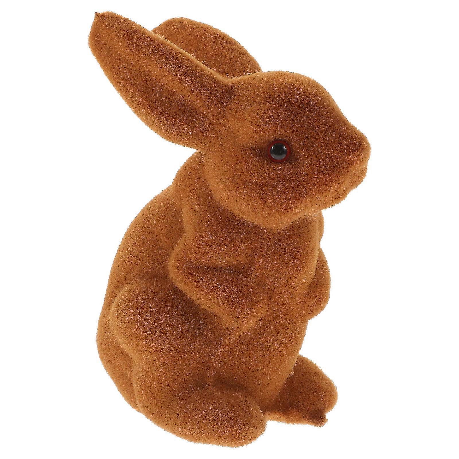 Desktop Rabbit Decor, Compact Bunny Figurine Bringing Charm to Living Spaces